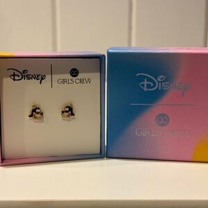 Girls Crew Disney Goofy Studs